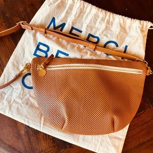 Clare V Cuoio Perf Grande Fanny NWT